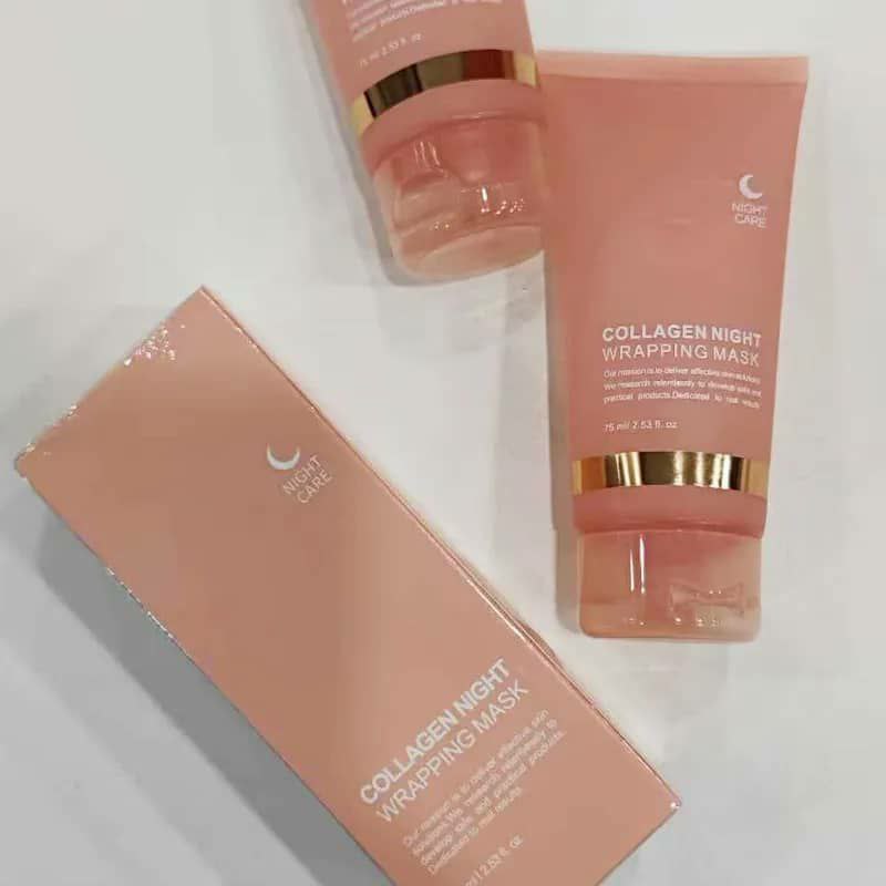 Masque de Nuit au Collagène Shopsn : L'Effet 'Glass Skin' Immédiat sans Coller à l'Oreiller